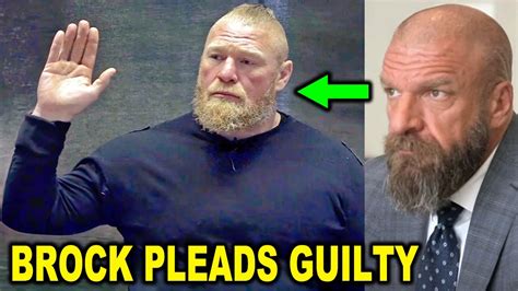 brock lesnar allegations|brock lesnar pleads guilty.